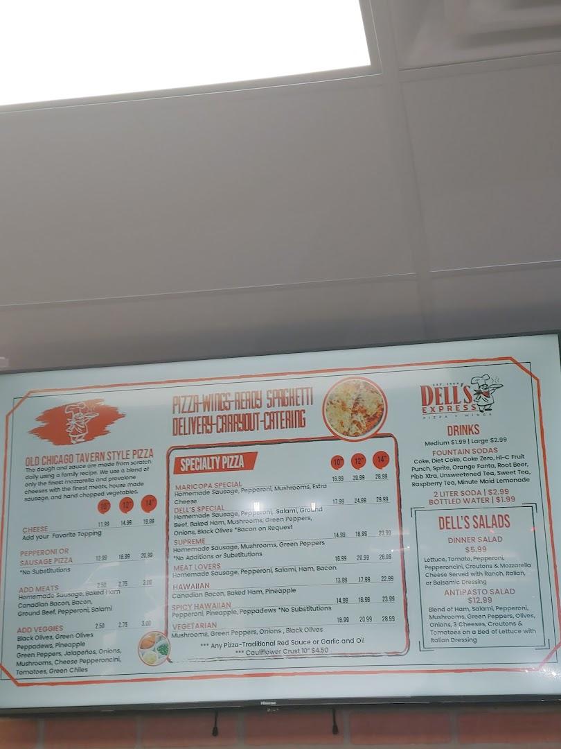 Dell's Pizza & Wings Express Maricopa